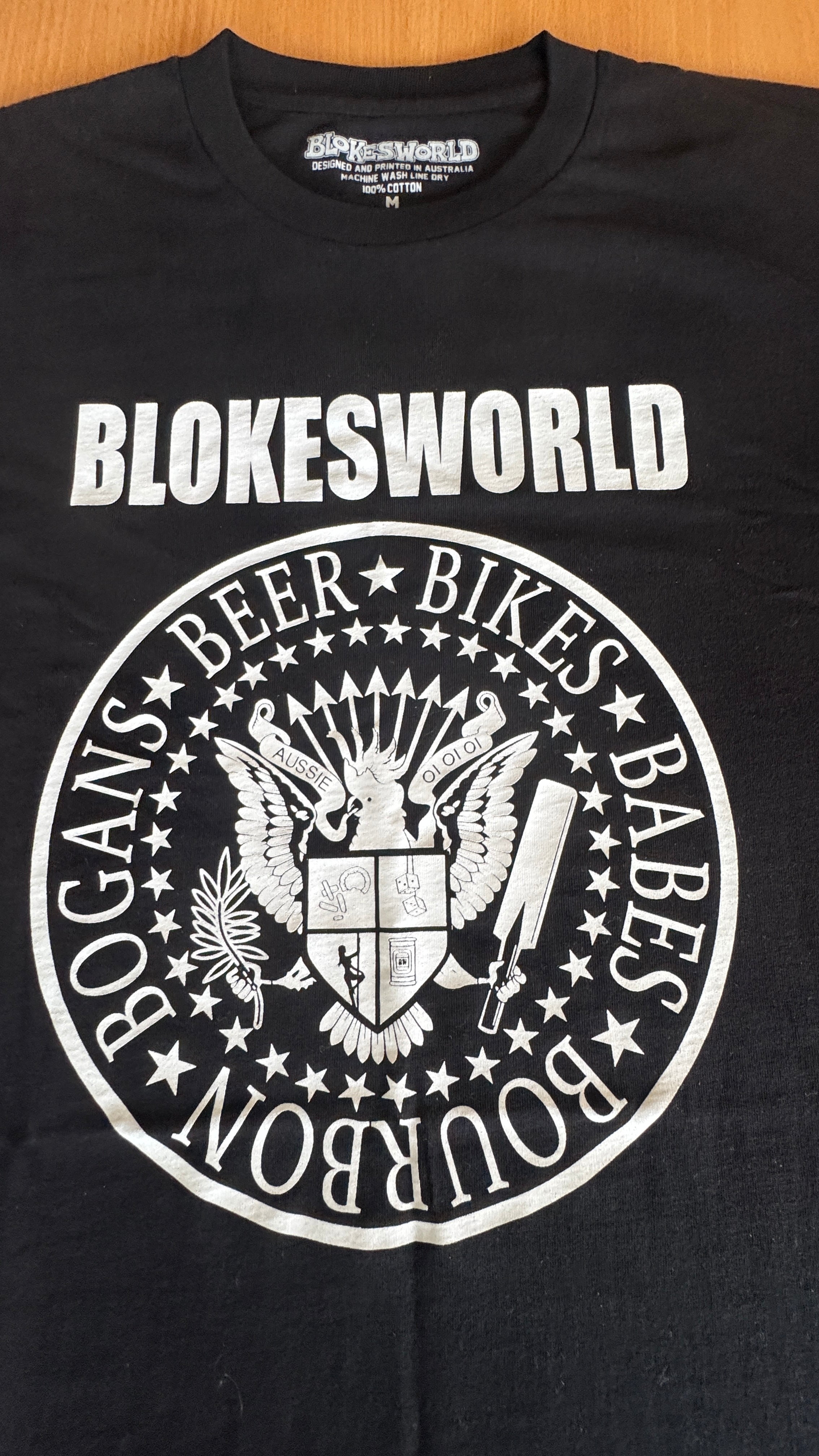 Blokesworld/Ramones T Shirt