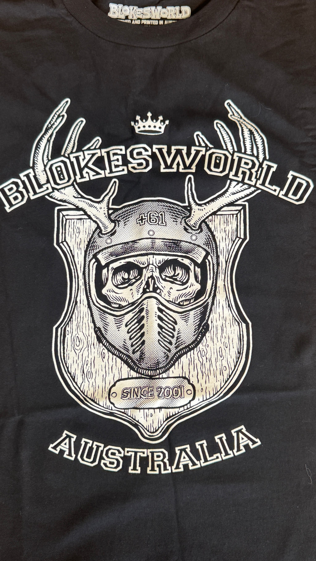 Helmet and Horns T shirt