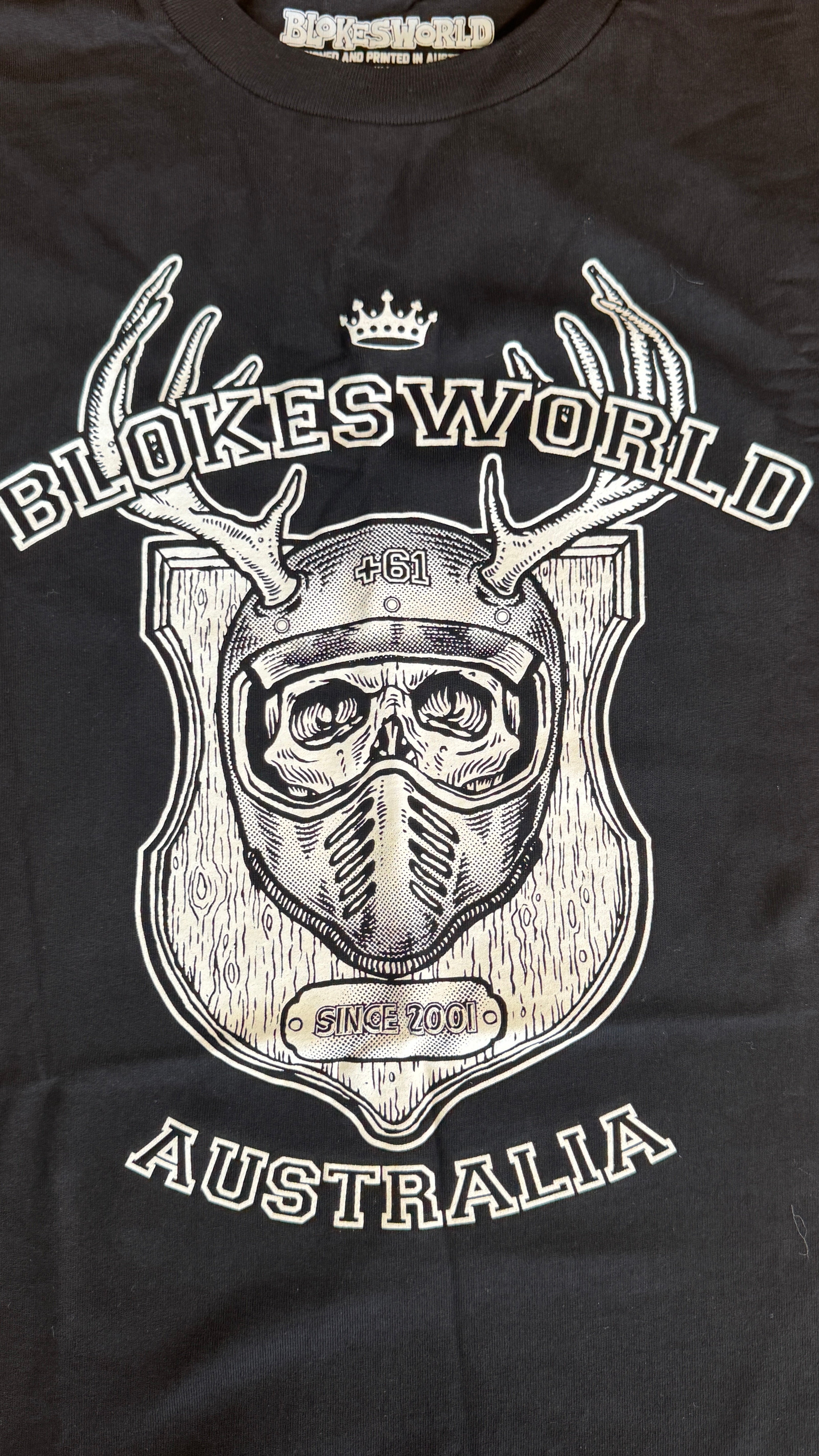 Helmet and Horns T shirt